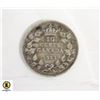 Image 2 : 1913 SILVER CANADA 10 CENTS COIN