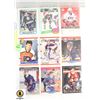 Image 1 : SHEET OF 9 SIGNED NHL CARDS INCLUDES RICCI &