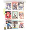 Image 1 : SHEET OF 9 SIGNED NHL CARDS INCLUDES SUTTER &