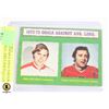 Image 1 : 1972-73 O-PEE-CHEE #136 KEN DRYDEN/TONY ESPOSITO