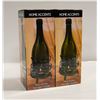 Image 1 : 2 HOME ACCENTS PATIO WINE BOTTLE TEA-LIGHT HOLDER