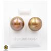 #117-NATURAL AKOYA PEARL STUD EARRING