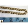 Image 1 : 24"-GOLD TONE CHAIN-LINK NECKLACE