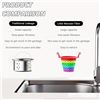 Image 3 : FOLDABLE LITTLEMONSTER RAINBOW KITCHEN SINK FILTER