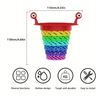 Image 4 : FOLDABLE LITTLEMONSTER RAINBOW KITCHEN SINK FILTER