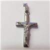 Image 1 : JP966-216 SILVER CROSS PENDANT