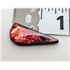 Image 1 : NATURAL 5.5 CT RED AMMOLITE GEMSTONE