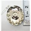 Image 1 : OVAL YELLOW/SILVER TITANIUM CRYSTAL