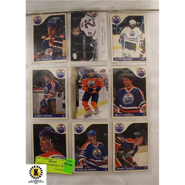 OILER CARDS DRAISAITL  NURSE