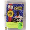 CFL TRADING CARDS 1991