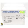 Image 1 : 1000 NITRILE EXAMINATION GLOVES SIZE LARGE