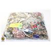 Image 1 : ESTATE JEWELLERY LARGE BAG LOT WEIGHT 3.5 LBS