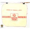 Image 1 : VINTAGE "WHITE ROSE" GAS/MOTOR OIL SHOP TOWEL