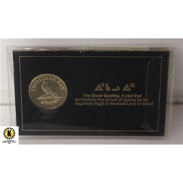 ALBERTA MINT "FROBISHER BAY"-  MEDALLION