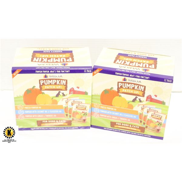 WERUVA PUMKIN PATCH VARIETY PACK PET FOOD