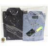 Image 1 : 2 M MENS SHIRTS DENIM/BLACK