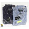 Image 1 : 2 XL MENS SHIRTS DENIM/NAVY