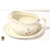 Image 1 : ESTATE- CLASSIC MOTHER GOOSE STONEWARE GRAVY BOAT