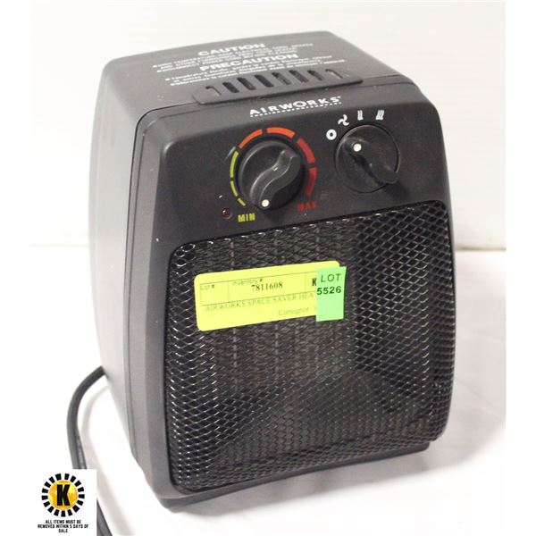 AIRWORKS SPACE SAVER HEATER