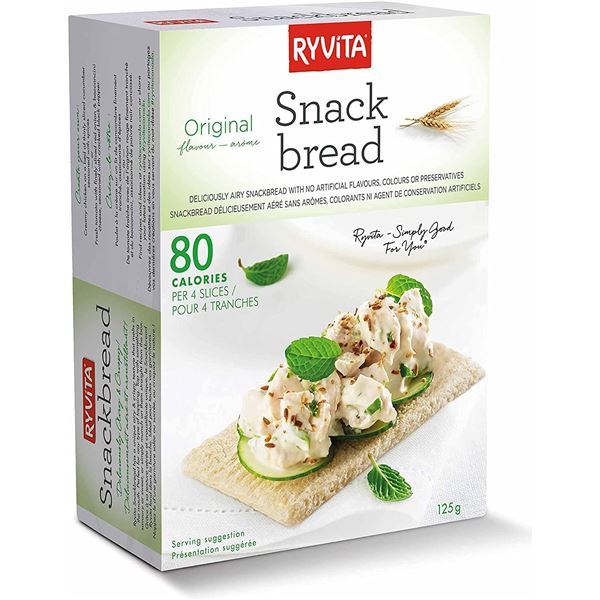 NEW 3 PACK OF RYVITA ORIGINAL BOXES OF SNACK BREAD