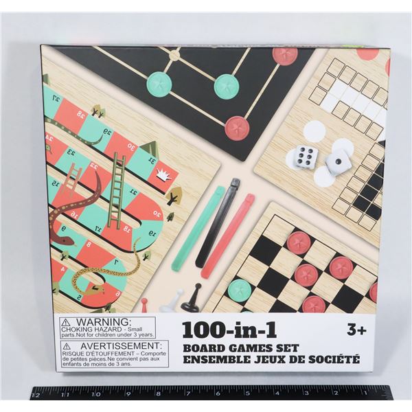 Multiple Board Games In One NEW 100-IN-1 BOARD GAME SET SOME OF THE GAMES