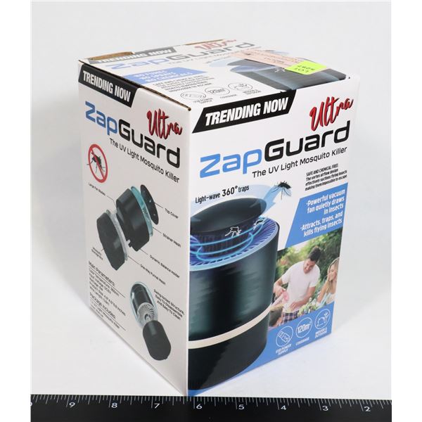 NEW ULTRA ZAPGUARD UV LIGHT MOSQUITO KILLER.