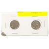 Image 1 : 1920 AND 1924 USA BUFFALO NICKELS