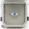 Image 1 : 10KT WHITE GOLD RING WITH 0.70CT