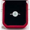 Image 1 : STAMPED 925 RING WITH 2.0 CT MOISSANITE IN