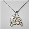 Image 1 : BZ1666-93 .925 SILVER 3 SEPERATABLE 17" NECKLACE