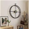 Image 3 : NEW BATTERY OPERATED 3D WALL CLOCK, BLACK