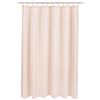 Image 1 : NEW AMZ BASICS LINEN STYLE BATHROOM SHOWER CURTAIN