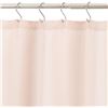 Image 2 : NEW AMZ BASICS LINEN STYLE BATHROOM SHOWER CURTAIN