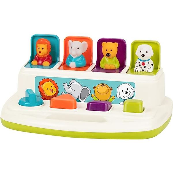 NEW BATTAT POP UP PALS TODDLER TOY