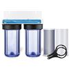 Image 1 : NEW GEEKPURE 2 STAGE WHOLE HOUSE WATER FILTER