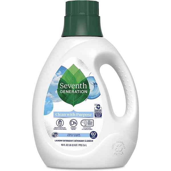 NEW 2.66L BOTTLE SEVENTH GENERATION LIQUID LAUNDRY