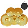 Image 1 : NEW LOW VOLUME CYMBAL PACK, 5 PCS, GOLDEN