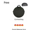 Image 4 : NEW LOW VOLUME CYMBAL PACK, 5 PCS, GOLDEN