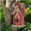 Image 1 : NEW GLTIZHOME HANGING DISTRESSED WOODEN COTTAGE
