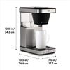 Image 2 : NEW OXO BREW 8 CUP COFFEE MAKER, STAINLESS STEEL