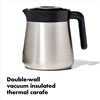 Image 3 : NEW OXO BREW 8 CUP COFFEE MAKER, STAINLESS STEEL