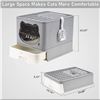 Image 3 : NEW HELLO MIAO FULLY ENCLOSED CAT LITTER BOX WITH