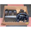 LOGITECH G923 DRIVING FORCE RACING WHEEL & PEDDLE