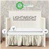 Image 3 : NEW DREAM ON ME PORTABLE 3" FIRM CRIB MATTRESS