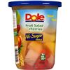 Image 1 : 5 NEW DOLE FRUIT SALAD W/ CHERRIES 540ML PER CUP