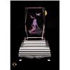 Image 1 : 3D LASER CRYSTAL MERMAID W/ LED LIGHT STAND