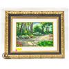 Image 1 : FRAMED SERIGRAPH IN COLOR ON CANVAS "BEAUTIFUL