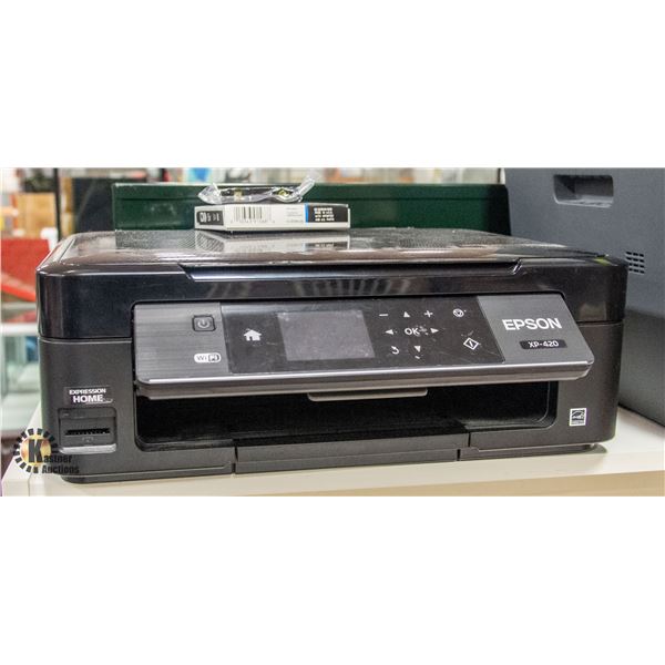 EPSON XP-420 PRINTER/ SCANNER W/ INK REFILLS