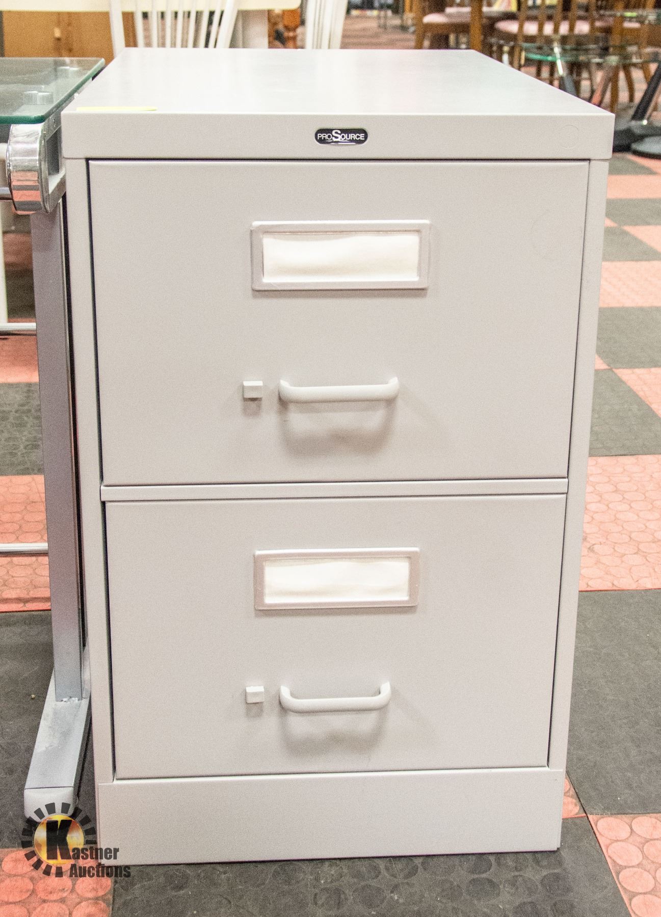 PRO SOURCE GREY 2 DR FILING CABINET