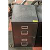 Image 1 : GREY 2 DRAWER FILING CABINET 14" X 18" X 24"